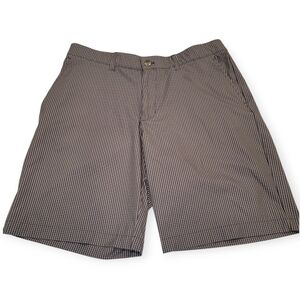 Adidas Men's Ultimate 365 Gingham Golf Short Size 34 Gray